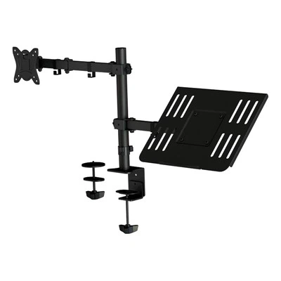 Monitor Arm with Laptop Stand